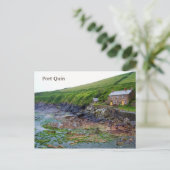 Port Quin Cornwall England Poldark Location Briefkaart (Staand voorkant)