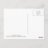 Port Quin Cornwall England Poldark Location Briefkaart (Achterkant)