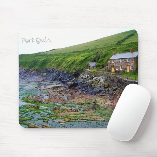 Port Quin Cornwall England Poldark Location Muismat (Met muis)