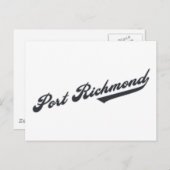 Port Richmond Briefkaart (Voorkant / Achterkant)