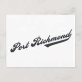 Port Richmond Briefkaart (Voorkant)
