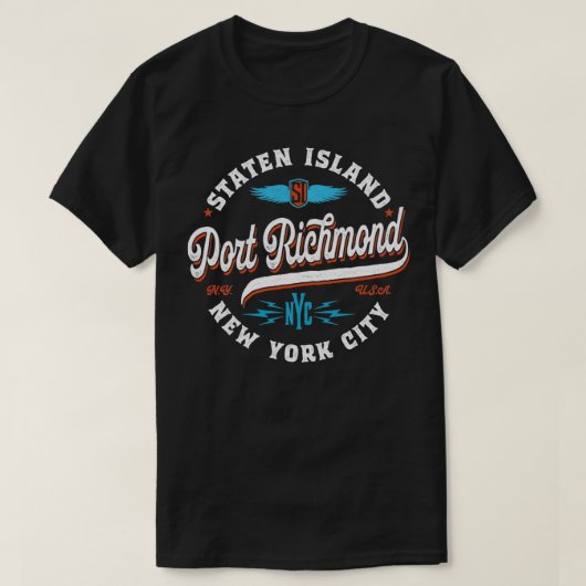 Port Richmond New York City Staten Island Pullover (Design voorkant)