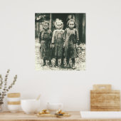 Port Royal Oyster Shuckers 1921 Poster (Keuken)