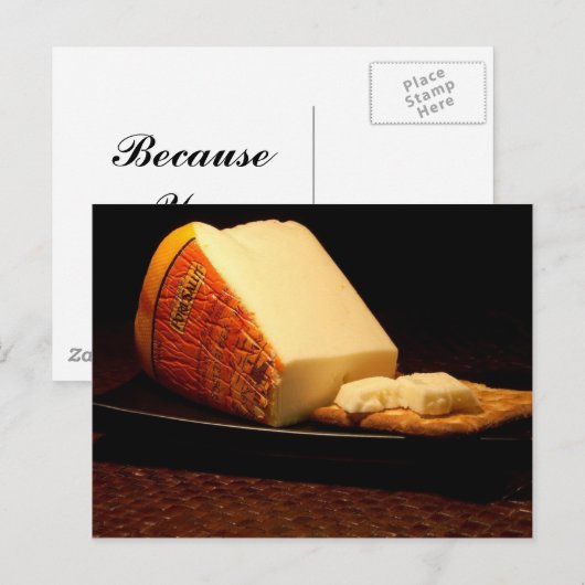 Port Salut Cheese Briefkaart (Voorkant / Achterkant)