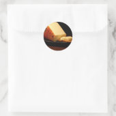 Port Salut Cheese Ronde Sticker (Tas)