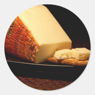 Port Salut Cheese Ronde Sticker