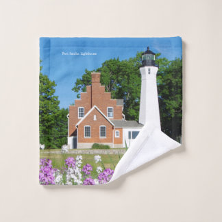 Port Sanilac Lighthouse handdoekenset Bad Handdoek