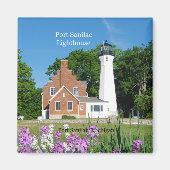 Port Sanilac Lighthouse magnet (Voorkant)