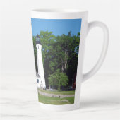Port Sanilac Lighthouse mok voor latte (Rechts)