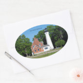 Port Sanilac Lighthouse sticker (Envelop)