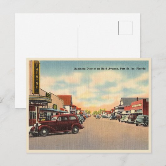 Port St. Joe, Florida  Briefkaart (Voorkant / Achterkant)