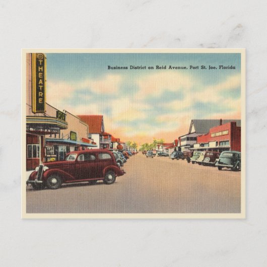 Port St. Joe, Florida  Briefkaart (Voorkant)