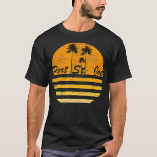 Port St Joe  Retro 70s Throwback Surf T-shirt