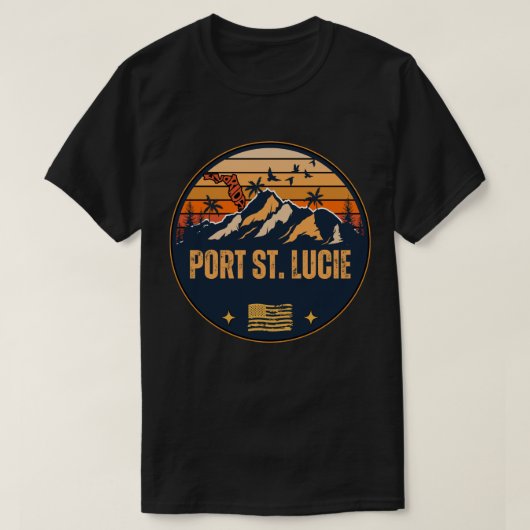 Port St. Lucie, Florida T-shirt (Design voorkant)