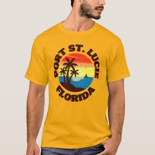 Port St. Lucie, Florida T-shirt (Voorkant)