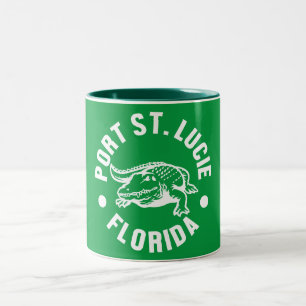 Port St. Lucie, Florida Tweekleurige Koffiemok