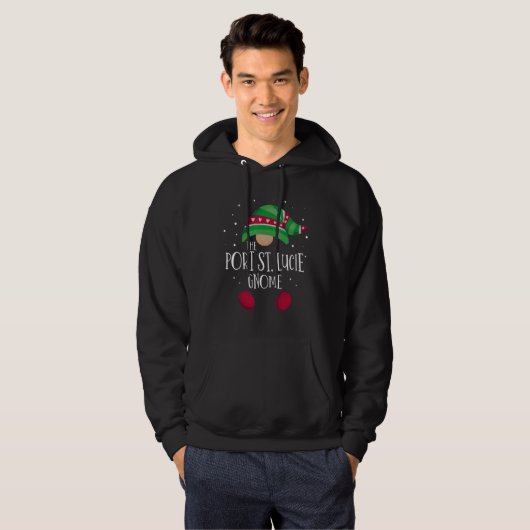 Port St  Lucie Gnome Family Matching Christmas Paj Hoodie (Voorkant volledig)