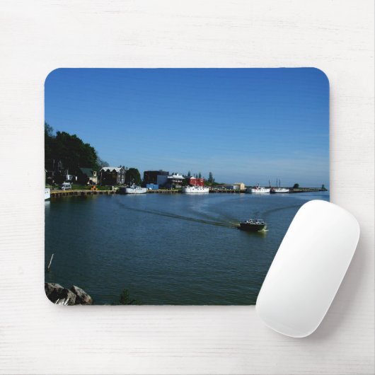 Port Stanley Harbour Schilderachtig Mousepad Muismat (Met muis)