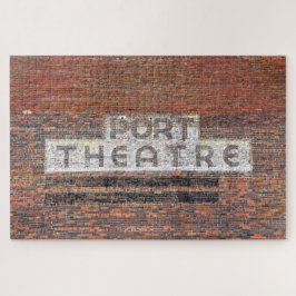 Port Theater Sign, Port St. Joe, Florida Legpuzzel