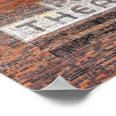 Port Theater Sign, Port St. Joe, Florida Poster (Hoek)