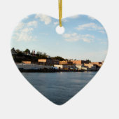 Port Townsend Keramisch Ornament (Voorkant)