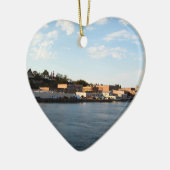 Port Townsend Keramisch Ornament (Links)