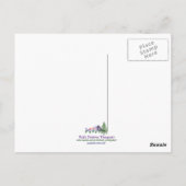 Port Townsend Moorage Briefkaart (Achterkant)