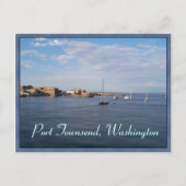 Port Townsend Moorage Briefkaart (Voorkant)