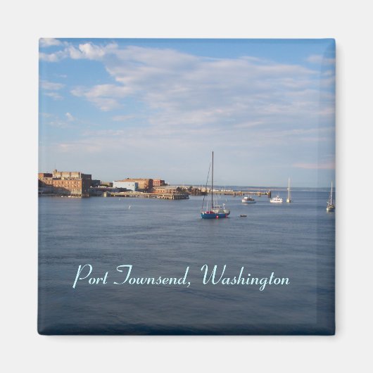 Port Townsend Moorage Magneet (Voorkant)