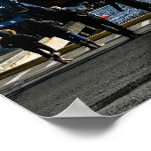 Port Townsend Scheepswerf Fotografie Poster (Hoek)