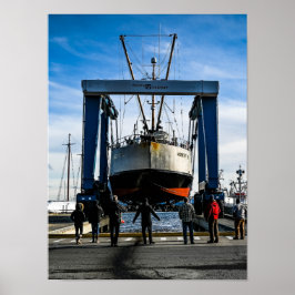 Port Townsend Scheepswerf Fotografie Poster