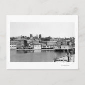 Port Townsend, WA Waterfront Town Uitzicht Photogr Briefkaart (Voorkant)