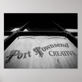 Port Townsend, Washington Creative Photography Poster
