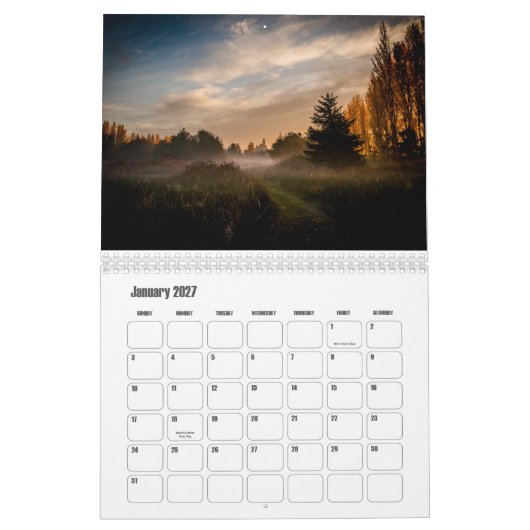 Port Townsend, Washington Fotografie Kalender (Jan 2027)