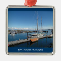 Port Townsend Washington Ocean Boat Uitzicht