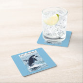 Port Townsend, WashingtonOrca Jumping Kartonnen Onderzetters (Insitu)