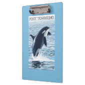 Port Townsend, WashingtonOrca Jumping Klembord (Links)