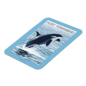 Port Townsend, WashingtonOrca Jumping Magneet (Linkerzijde)