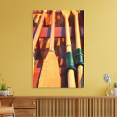 Port Townsend, Wooden Boat Festival Canvas Afdruk (Insitu (Woonkamer))