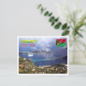 Port Vila - Vanuatu - Aerial Uitzicht - Briefkaart (Staand voorkant)