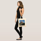 Port Washington Lighthouse canvas tas (Voorkant (model))