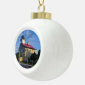 Port Washington Lighthouse Keramische Bal Ornament (Rechts)