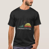  Port Washington New York Sunset Souvenir P T-shirt (Voorkant)