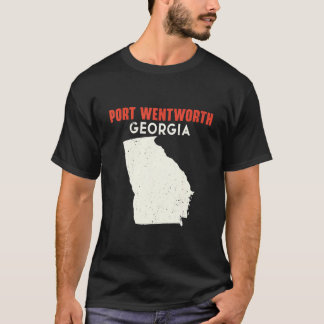 Port Wentworth Georgia USA State America Travel Ge T-shirt