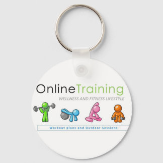 Porta-chaves de Online Training Fitness Lifestyle Sleutelhanger
