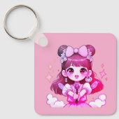 Porta-chaves garota kpop cantora sleutelhanger (Voorkant)