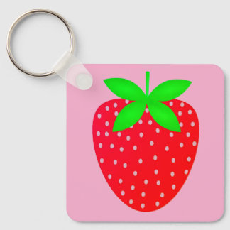 Porta-chaves morango sleutelhanger