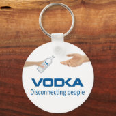 Porta chaves Vodka - Disconnecting people Sleutelhanger (Voorkant)