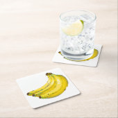 Porta-copos Banana:  Kartonnen Onderzetters (Insitu)