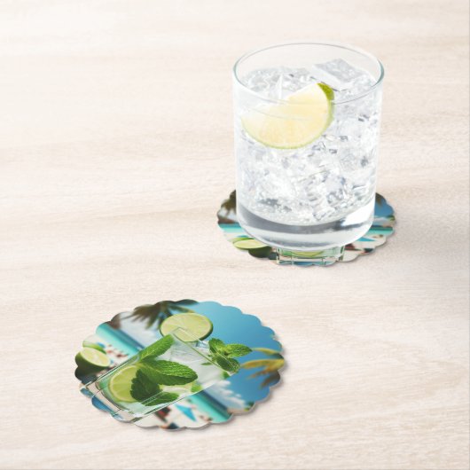 Porta Copos Caipirinha Kartonnen Onderzetters (Insitu)